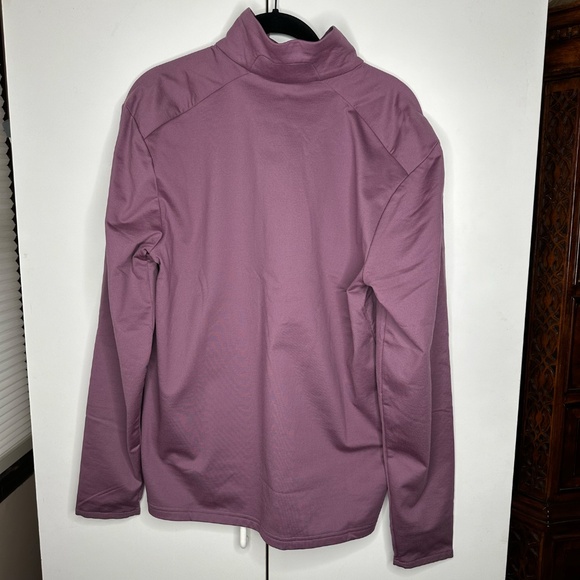 RLX Ralph Lauren Long Sleeve Performance 1/4 Zip Pullover Purple Golf Small NEW - Picture 2 of 3
